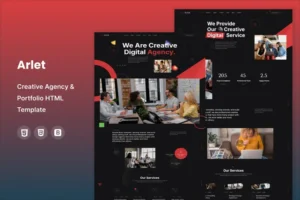 Mua Arlet - Creative Agency HTML Template giá rẻ