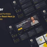 Arter – Personal Portfolio Resume React Template