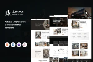 Mua Artima – Modern Architecture & Interior HTML5 giá rẻ