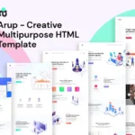 Arup – Creative Multipurpose HTML Template