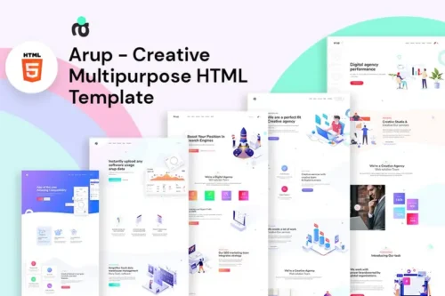 Mua Arup - Creative Multipurpose HTML Template giá rẻ