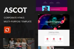 Mua Ascot - One Page Corporate HTML Template giá rẻ