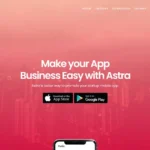 Astra | App Landing Page Template