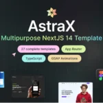 AstraX – The multipurpose NextJS template
