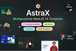 Mua AstraX - The multipurpose NextJS template giá rẻ