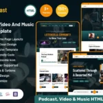 Audicast – Podcast, Video & Music HTML Template
