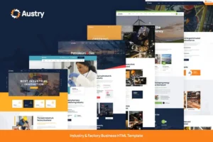 Mua Austry - Industry & Factory Business Template giá rẻ