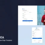 Auth Pages Tailwind HTML Template – Authea
