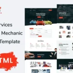 Autixir – Car Services Auto Mechanic HTML Template