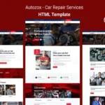 Autozox – Car Repair Services HTML Template