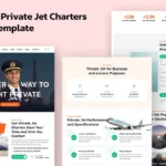 Avelo – Private Jet Charters HTML Template