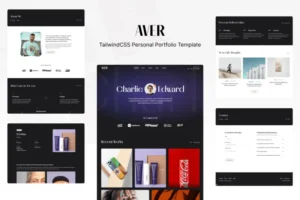 Mua Aver - Personal Portfolio and Blog Template giá rẻ