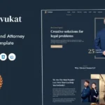 Avukat – Lawyer and Attorney HTML Template