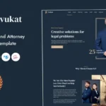 Avukat – Lawyer and Attorney Next Js Template