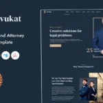 Avukat – Lawyer and Attorney React Template