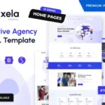 Axela – Creative Agency & Portfolio HTML Template