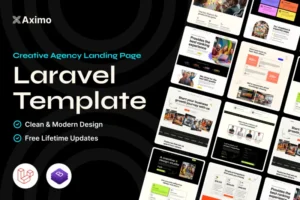 Mua Aximo - Laravel 11 - Creative Agency Template giá rẻ