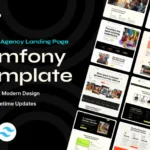 Aximo – Symfony Creative Agency Tailwind Template