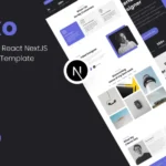 Axo personal portfolio React NextJS Template