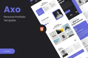 Mua Axo Personal Portfolio Template giá rẻ