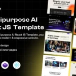 Azzle – AI Technology & Startup React Next Js Temp