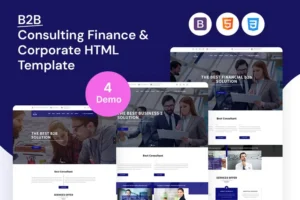 Mua B2B - Business, Consulting & Finance HTML Template giá rẻ