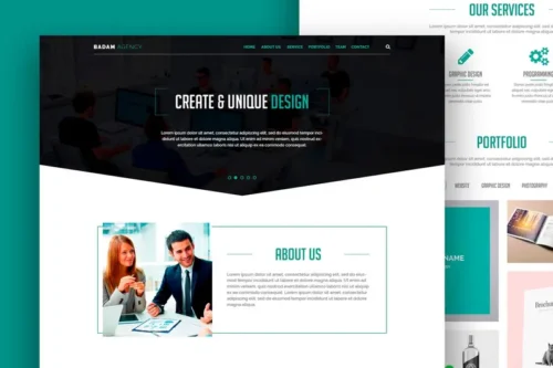 Mua Badam Agency - Digital Agency Responsive Template giá rẻ