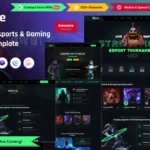 Bame – Esports & Gaming HTML Template