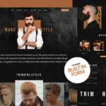 Barbershop & Hair Salon Website Template – Blaxcut
