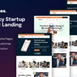 Bares – Agency Startup React Landing Page