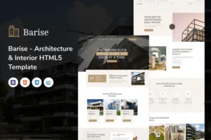 Mua Barise - Architecture & Interior HTML5 Template giá rẻ