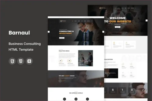 Mua Barnaul - Business Consulting HTML Template giá rẻ