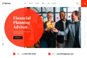 Mua Barnix - Business & Financial HTML Template giá rẻ