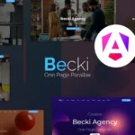 Becki – Creative Parallax One Page Angular Templat
