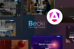 Mua Becki - Creative Parallax One Page Angular Templat giá rẻ