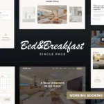 Bed&Breakfast Single Page Template