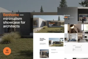 Mua Benhome - Architecture & Interior HTML Template giá rẻ