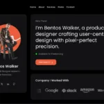 Bentos – Personal Portfolio Next JS Template