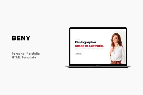 Mua Beny - Personal Portfolio Template giá rẻ