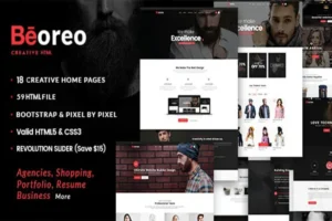 Mua Beoreo - Creative MultiPurpose Template giá rẻ