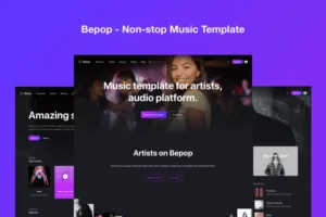 Mua Bepop - Non-stop Music Template giá rẻ