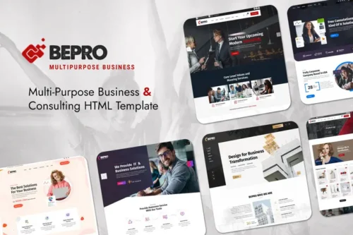 Mua Bepro - Multipurpose Business HTML Template giá rẻ