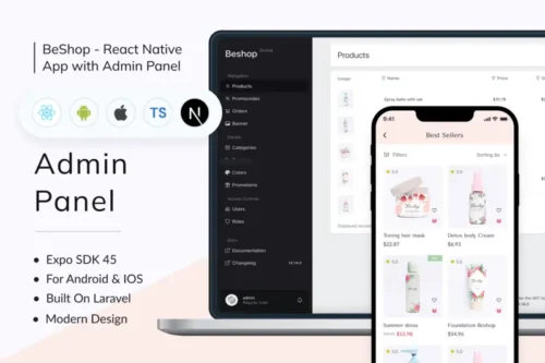Mua BeShop - Beauty Store App with React Next JS giá rẻ