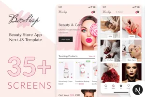 Mua BeShop - Beauty Store Next JS App | PWA giá rẻ