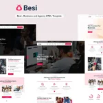 Besi – Business and Agency HTML Template