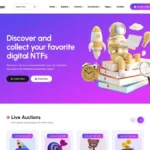 Bidzen – NFT Marketplace React NextJS Template