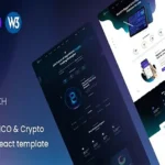 Bigtech – ICO & Crypto Landing React Template