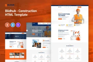 Mua Bildhub - Construction HTML Template giá rẻ