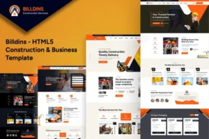 Mua Billdins - HTML5 Construction & Business Template giá rẻ