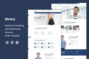 Mua Binary - Business Consulting HTML Template giá rẻ